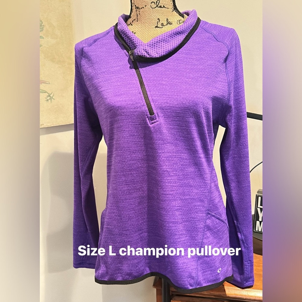 Champion Women's Purple Pullover Top